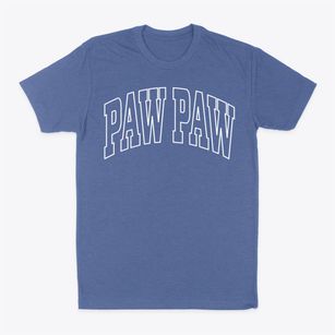 Paw Paw Michigan Trendy Block Classic Dad T-Shirt