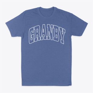 Granby Missouri Trendy Block Classic Dad T-Shirt