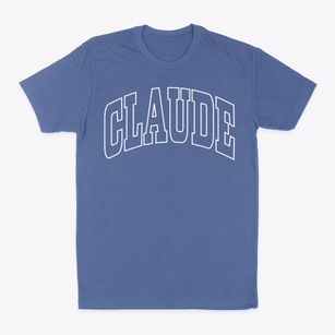 Claude Texas Trendy Block Classic Dad T-Shirt