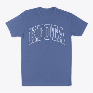 Keota Iowa Trendy Block Classic Dad T-Shirt