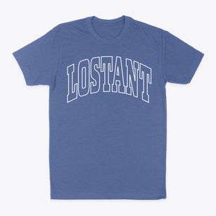 Lostant Illinois Trendy Block Classic Dad T-Shirt
