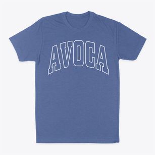 Avoca Nebraska Trendy Block Classic Dad T-Shirt