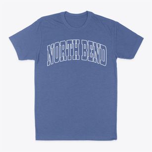North Bend Oregon Trendy Block Classic Dad T-Shirt