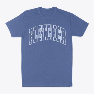Fletcher North Carolina Trendy Block Classic Dad T-Shirt