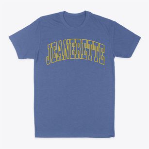 Jeanerette Louisiana Trendy Block Classic Dad T-Shirt