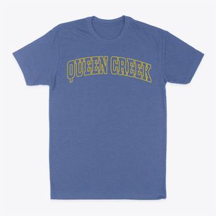 Queen Creek Arizona Trendy Block Classic Dad T-Shirt