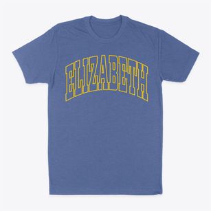 Elizabeth New Jersey Trendy Block Classic Dad T-Shirt