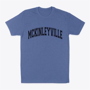 Mckinleyville California Varsity Classic Dad T-Shirt