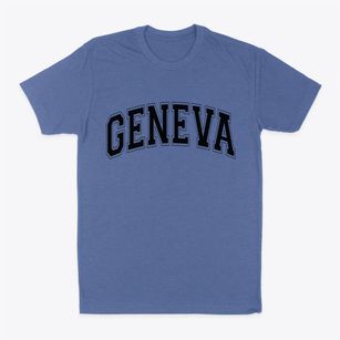 Geneva Georgia Varsity Classic Dad T-Shirt