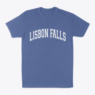 Lisbon Falls Maine Varsity Classic Dad T-Shirt