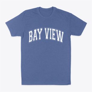 Bay View Michigan Varsity Classic Dad T-Shirt