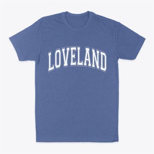 Loveland Colorado Varsity Classic Dad T-Shirt