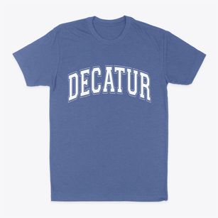 Decatur Illinois Varsity Classic Dad T-Shirt