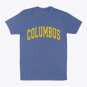 Columbus Ohio Varsity Classic Dad T-Shirt