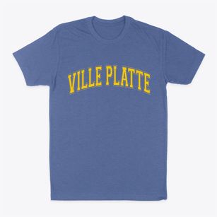 Ville Platte Louisiana Varsity Classic Dad T-Shirt