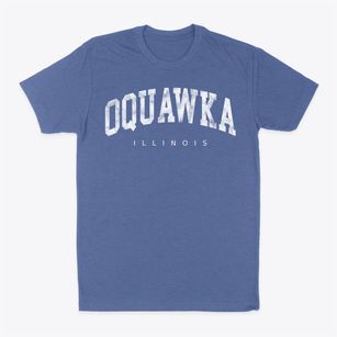 Oquawka Illinois Urban Vibe Classic Dad T-Shirt