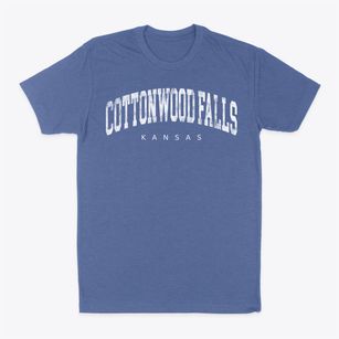 Cottonwood Falls Kansas Urban Vibe Classic Dad T-Shirt