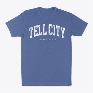 Tell City Indiana Urban Vibe Classic Dad T-Shirt