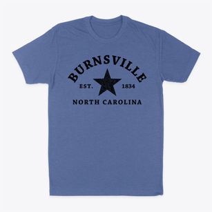 Burnsville North Carolina Star Classic Dad T-Shirt