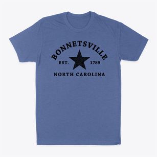 Bonnetsville North Carolina Star Classic Dad T-Shirt