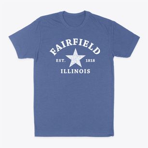 Fairfield Illinois Star Classic Dad T-Shirt