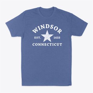 Windsor Connecticut Star Classic Dad T-Shirt