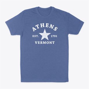 Athens Vermont Star Classic Dad T-Shirt