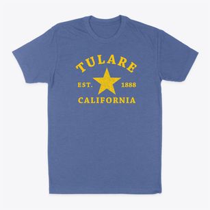Tulare California Star Classic Dad T-Shirt