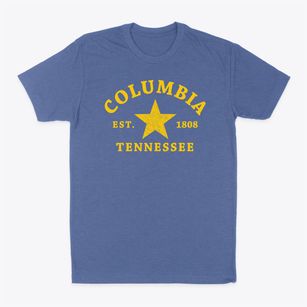 Columbia Tennessee Star Classic Dad T-Shirt