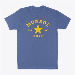 Monroe Ohio Star Classic Dad T-Shirt