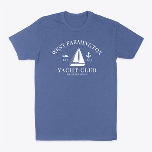 West Farmington Ohio Yacht Club Classic Dad T-Shirt