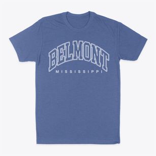 Belmont Mississippi Inline Classic Dad T-Shirt