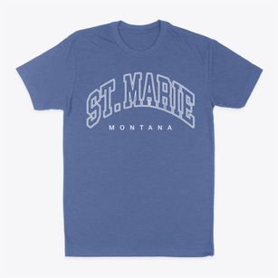 St. Marie Montana Inline Classic Dad T-Shirt