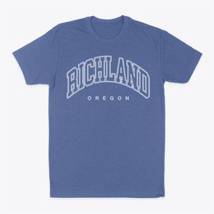 Richland Oregon Inline Classic Dad T-Shirt
