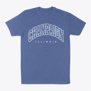 Champaign Illinois Inline Classic Dad T-Shirt