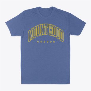 Mount Hood Oregon Inline Classic Dad T-Shirt