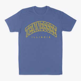 Tennessee Illinois Inline Classic Dad T-Shirt