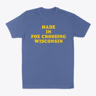Fox Crossing Wisconsin Classic 70s Classic Dad T-Shirt