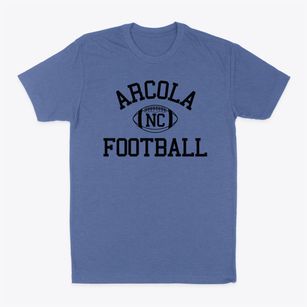 Arcola North Carolina Football Classic Dad T-Shirt