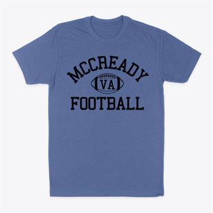 Mccready Virginia Football Classic Dad T-Shirt