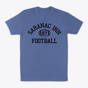 Saranac Inn New York Football Classic Dad T-Shirt