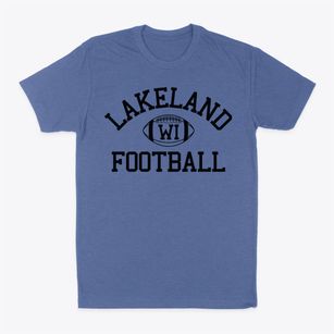 Lakeland Wisconsin Football Classic Dad T-Shirt