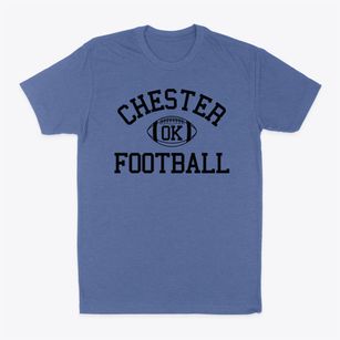 Chester Oklahoma Football Classic Dad T-Shirt