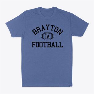 Brayton Iowa Football Classic Dad T-Shirt