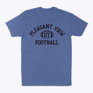 Pleasant View Utah Football Classic Dad T-Shirt