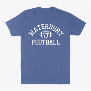 Waterbury Vermont Football Classic Dad T-Shirt