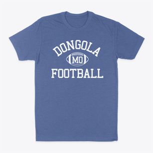 Dongola Missouri Football Classic Dad T-Shirt