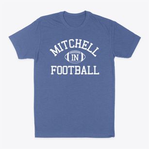 Mitchell Indiana Football Classic Dad T-Shirt