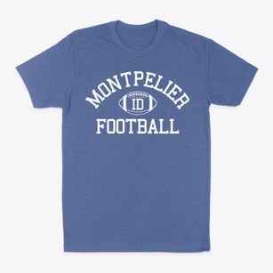 Montpelier Idaho Football Classic Dad T-Shirt
