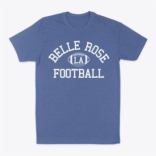 Belle Rose Louisiana Football Classic Dad T-Shirt